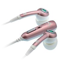 Sony Ericsson HPM-70 Stereo Portable Handsfree Headset in Burgundy with White for Sony Ericsson M600i P1i P990i R300 R306 SE S500i SE Z320i T250i T270i T280i T303 T650i V630 V640i W200i W300i W350i W380i W550i W580i W610i W660i