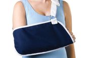Medline Deep Pocket Arm Sling, Dark Blue, Small