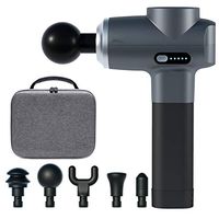 MLX Massage Gun, Fascia Gun Electric Massage Gun, Muscle Relaxation Massager, Handheld Deep Muscle Fascia Massage Gun (Color : Gray)