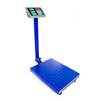 veryke 661Ibs/300Kg Weight Folding Electronic Platform Scale Multifunctional Heavy Duty Digital Scale, High-Definition LCD Display, Perfect for Luggage Package Price Computing