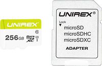 Micro SD U3 w/Full Size Adapter (256GB)