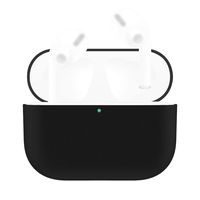 Libobo Compatible with Apple AirPods Pro Cases 2019 Wireless Charging Case Silicone Protective Cover Skin (Black)