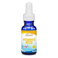 Lovita Vitamin D3 Liquid for Babies, 400IU per Drop, 30ml, 1000 Servings