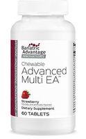 Bariatric Advantage Advanced Multi EA Chewable - Strawberry, Multivitamin 60 Count
