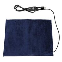 Electric Heater Pad, 24x30cm 45℃ 5V 2A USB Electric Cloth Heater Pad Heating Cell for Warming Shoulder Neck Waist Back Abdomen Cushion Bed Clothes Seat