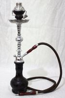 22" Hookah Shisha Smoking Pipe "BLACK CHILL" Hooka Hukka + Pro Hose + Windcover