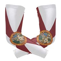 Anyangquji Florida Flag Arm Sleeve Protectiv for Man Elbow Brace for Arthritis (1 Pair)
