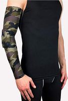 Breathable Volleyball Arm Elbow Pads Protectors Elastic Camouflage Basketball Arm Sleeves Brace Supports Sports Safety,C,XL