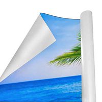 Gift Wrapping Paper Roll Palm Tree Beach for Birthday,Holiday,Wedding,Baby Shower Gift Wrap - 3Rolls - 58inch x 23inch Per Roll