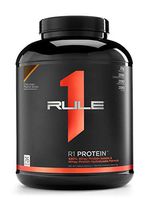 R1 Protein Whey Isolate/Hydrolysate, Rule 1 Proteins (76 Servings, Chocolate Peanut Butter)