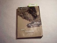 2002 Ford Explorer Owners Manual