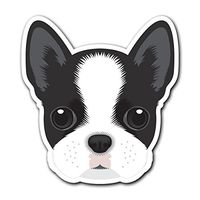 Boston Terrier - [CUSTOMI] Dog Breed Decal Sticker for Car Truck Macbook Laptop Air Pro Vinyl