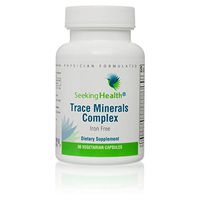 Seeking Health | Trace Minerals Complex | Trace Mineral Supplement | Includes Horsetail Extract | 30 Vegetarian Capsules
