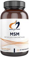 Designs for Health MSM Capsules - 1000mg, Joint + Healthy Skin Support (90 Capsules)