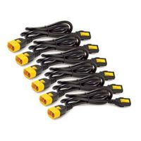 APC AP8706S 1.8m C13 to C14 Power Cord Kit (6 EA) (Discontinued by Manufacturer)