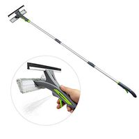 AmazonBasics Extendable Window Squeegee with Spray