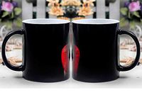 Amymami Personalized Gifts Heat Changing Magic Coffee Mug - Match Lighter Matches Sticks Match Head Wood 1