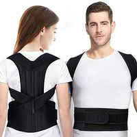 Posture Corrector for Men and Women Back Support Adjustable Improve Posture and Relieve Pain in Neck, Back and Shoulder (Medium)