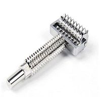 FLAITO Metal Scalp Massager Head Skin Spa Machine Head Skin Card Roller Hair Care Roller 70X30mm