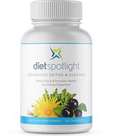 Dietspotlight Advanced Detox & Cleanse - One Month Supply - All Natural Formula for Healthy Digestive System