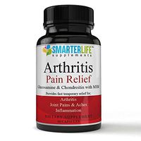 Arthritis Pain Relief Supplement, Glucosamine & Chondroitin with MSM and Turmeric, Joint Pains & Aches Inflammation