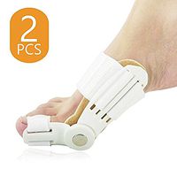 DUORUI 2 PCS Bunion Corrector Splint, Big Toe Corrector, Hallux Valgus Splint, Big Toe Separators Straightener
