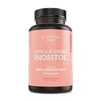 Myo-Inositol & D-Chiro Inositol Blend | 90-Day Supply | Most Beneficial 40:1 Ratio | Hormonal Balance & Healthy Ovarian Function Support for Women | Vitamin B8 | Made in USA (360 Capsules)