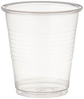 Dynarex Disposable Plastic Drinking Cups, Clear, 100 Count