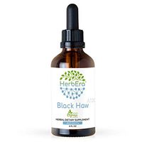 Black Haw A120 Alcohol Herbal Extract Tincture, Wildcrafted Black Haw (Viburnum prunifolium) Dried Root Bark (4 fl oz)