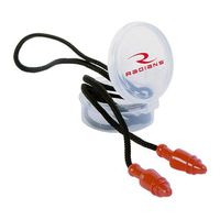 Reusable Ear Plugs in Case, Red, Nylon Cord, 28NRR, JP3150ID