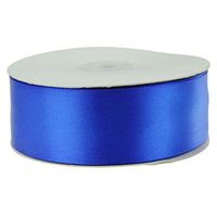 Christmas Gift Wrapping Ribbon (Single-Faced Satin, 1-1/2-inch x 50-Yard, Royal Blue)