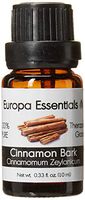 Europa Essentials 100% Pure Therapeutic Grade Essential Oils, 36 Aromatherapy Scents Collection – Cinnamon Bark, 10ml