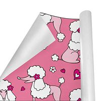 Gift Wrapping Paper Roll Cute Dog for Birthday,Holiday,Wedding,Baby Shower Gift Wrap - 3Rolls - 58inch x 23inchPerRoll
