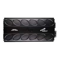 Audiopipe Mini Design 4 Channel Full Range Class D Amplifier 3000w 18.5in. x 8.5in. x 3.75in.