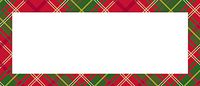 Great Papers! Country Plaid #10 Coordinating Envelope, 25 count, 9.5" x 4.125" (20103030)
