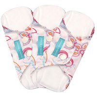 Charlie Banana 3 Feminine Pads Liner Cotton Bliss