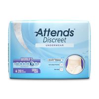 Attends Attends Discreet Underwear, Female, Medium, 80 Count