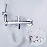Tagke Bidet Sprinklers Household Anal Douche Cleaner Maternal Pregnant Women Wash Ass Private Parts Perineal Toilet Spray Gun (Color : R)