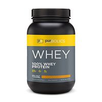 Purbolics Protein | 100% Whey Protein | Build Lean Muscle & Improve Recovery | 25g Protein | 28 Servings | (Sea Salt Caramel)