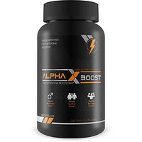 Alpha X Boost- Optimum Performance Technology- Natural Testosterone Booster- Replenish Natural Test Levels- Safe and Effective- Build Muscle- Burn Fat- Boost Metabolism