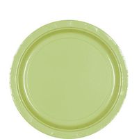 Round Paper Plates | 20ct (10.5 inch, Leaf Green)