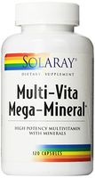 Solaray Multi-Vita Mega-Mineral Multi-Vitamin Capsules, 120 Count