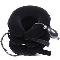Cervical Neck Traction Device for Head & Shoulder Pain -Inflatable Neck Pillow/Cervical Traction Pillow - with Adjustable Size