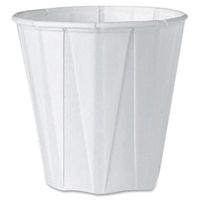 Solo Cup Company Solo Cup Company Pleated Paper Cup44; 3.5 oz.44; 100-PK44; White