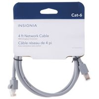 Insignia 1.2m (4 ft.) Cat6 Network Cable (NS-PNW5604-C) - Grey
