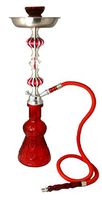 Zebra Smoke: Angel Hookah Hookah Shisha 1 Hose Egyptian Nargile (Red)