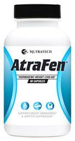 Nutratech Atrafen Powerful Fat Burner and Appetite Suppressant Diet Pill System for Fast Weight Loss, 60 Count