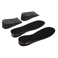 4-Layer Air up Height Increase Elevator Shoes Insole - 8 cm (Approximately 3.1 inches) Heels Inserts for Men and Women