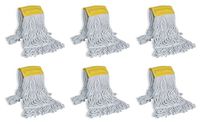 Mop Head Cotton 14 Oz Replacement ( 4 , 6 or 8 Pack ) (6)