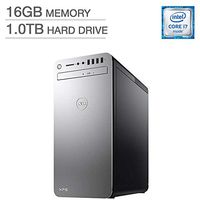 Dell XPS 8910 Special Silver Desktop - Intel i7-6700 6th Gen Quad-Core Skylake up to 4.0 GHz, 16GB DDR4 Memory, 1TB SATA Hard Drive, 2GB AMD Radeon RX 560, DVD Burner, Windows 10